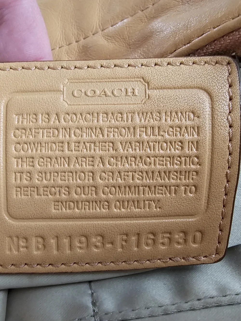 Coach Penelope Carryall Leather Tote Bag with Turn-Lock Closure
